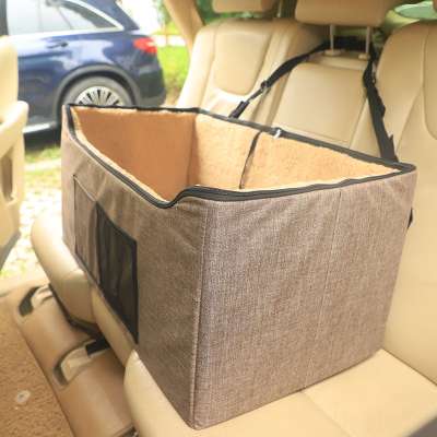 PAKEWAY Pet Mat Car Sofa Dog Cushion Pet Car Box for Travel