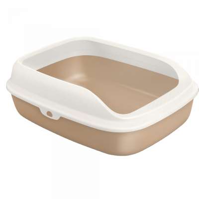 PAKEWAY Large Space Cabin Cat Toilet Box Waterproof Hooded Cat Litter Pan Large Cat Toilet